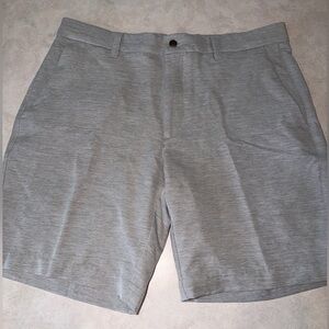Callaway Heather Gray Performance Golf Chino Shorts Mens Size 34 EUC
